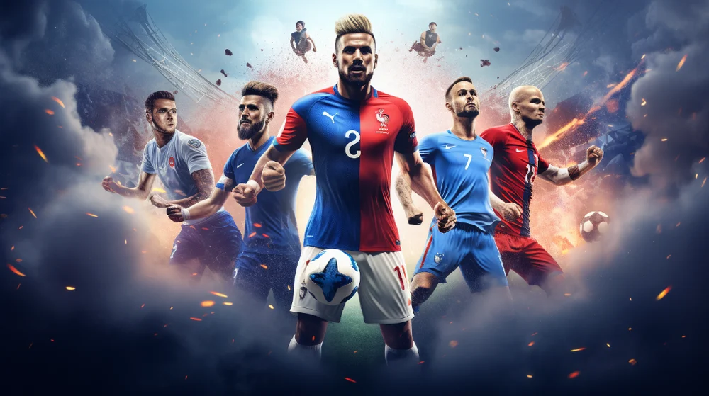 Frankrikes herrlandslag i fotboll mot Danmarks herrlandslag i fotboll: poängställning