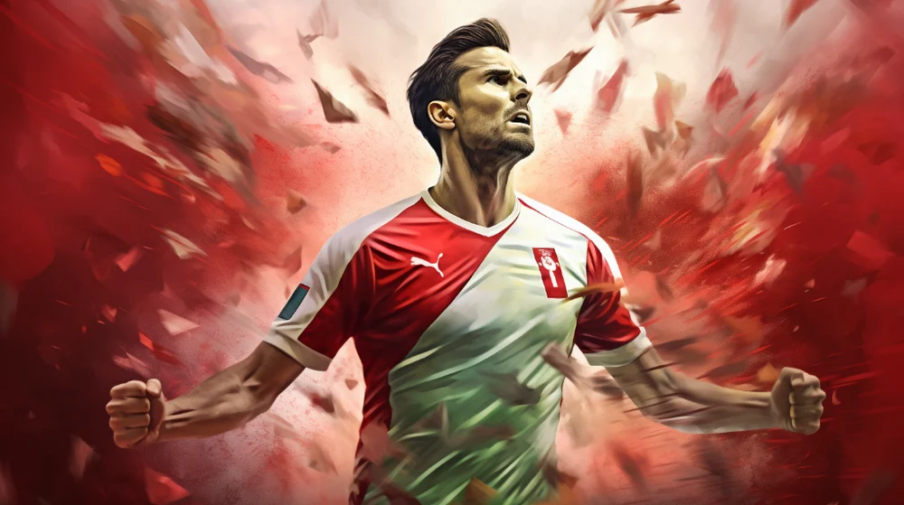 Polens herrlandslag i fotboll mot Saudiarabiens herrlandslag i fotboll: poängställning