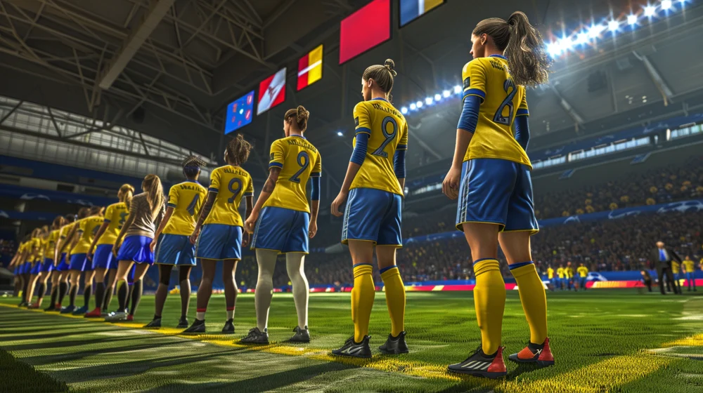 Sveriges Damlandslag I Fotboll Mot Italiens Damlandslag I Fotboll Laguppställning