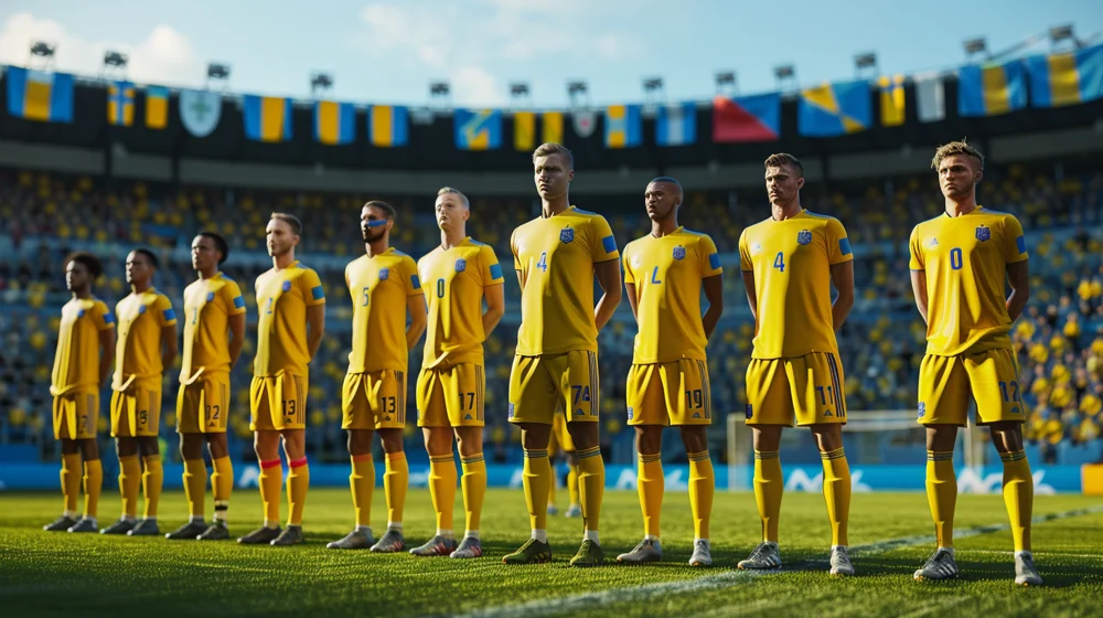 Sveriges Herrlandslag I Fotboll Mot Moldaviens Herrlandslag I Fotboll Laguppställning